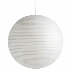 Paper shade sphere ⌀50-ø80 | classic white / garden green