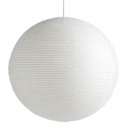Paper shade sphere ⌀50-ø80 | classic white / garden green