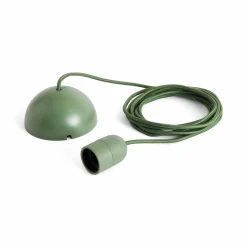 Paper shade sphere ⌀50-ø80 | classic white / garden green