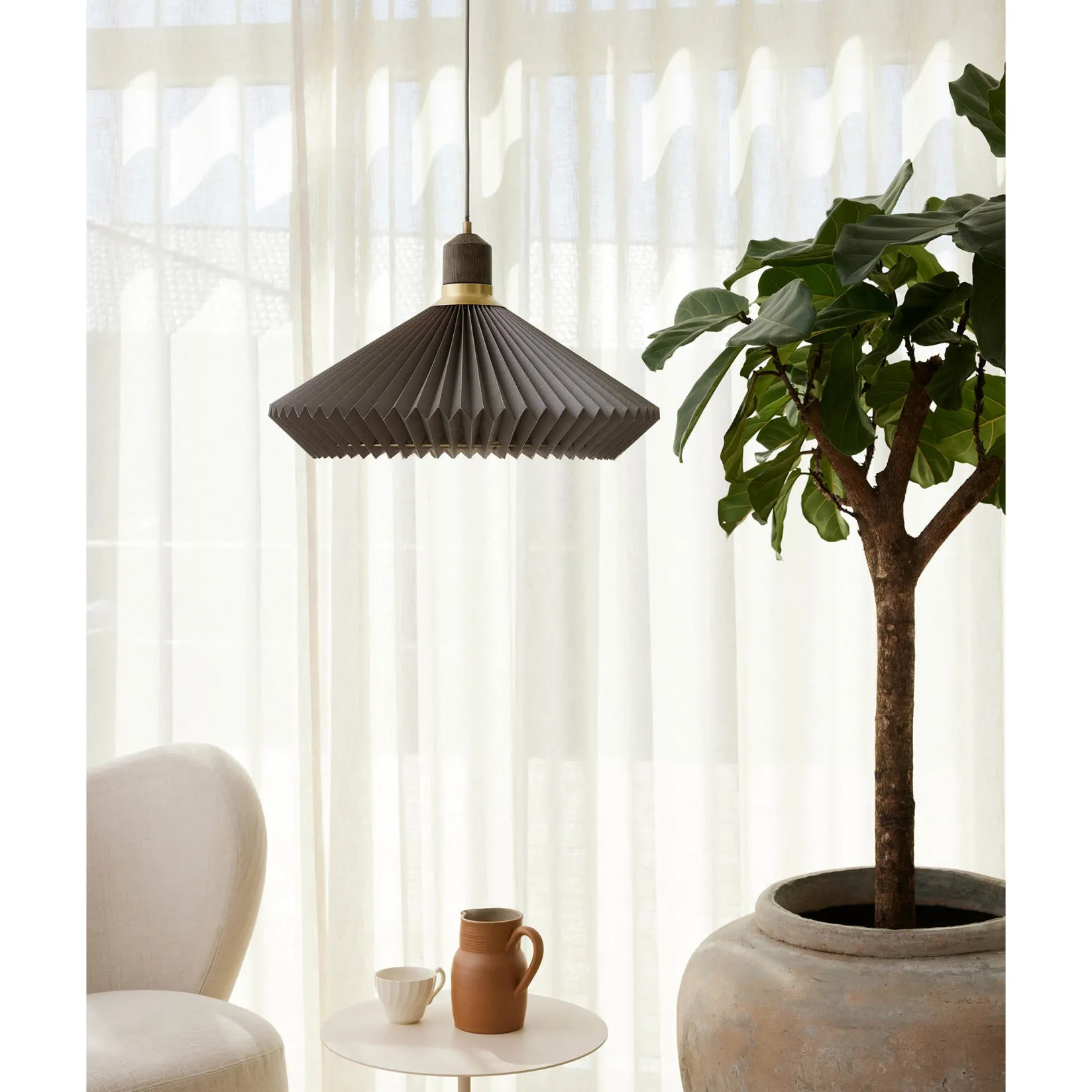 Paris pendant ⌀24-56 | clean white