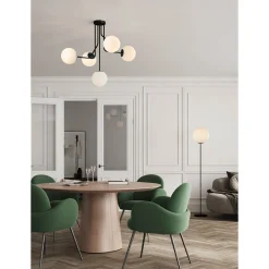 Parma chandelier | matt antique gold