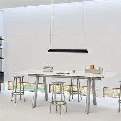 PC Linear pendant | cream white