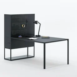 PC Task double arm | soft black