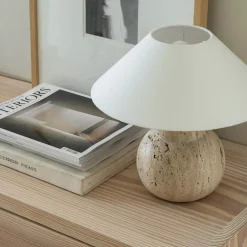 Pella table | travertine
