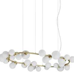 Perlage 30 | satin brass