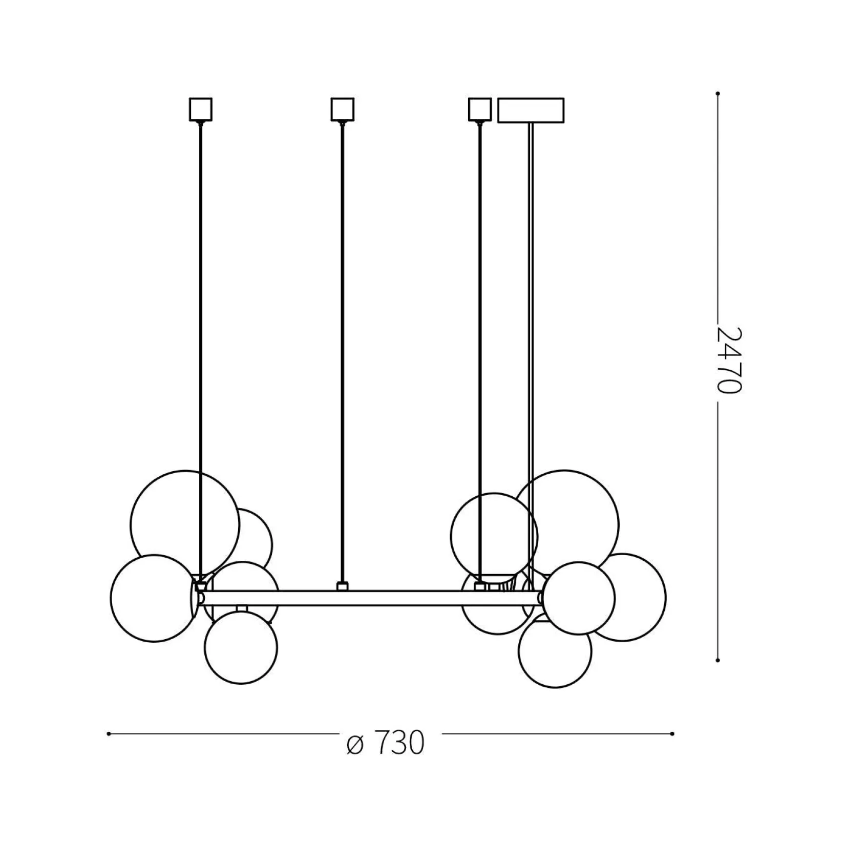 Perlage 11 | satin brass