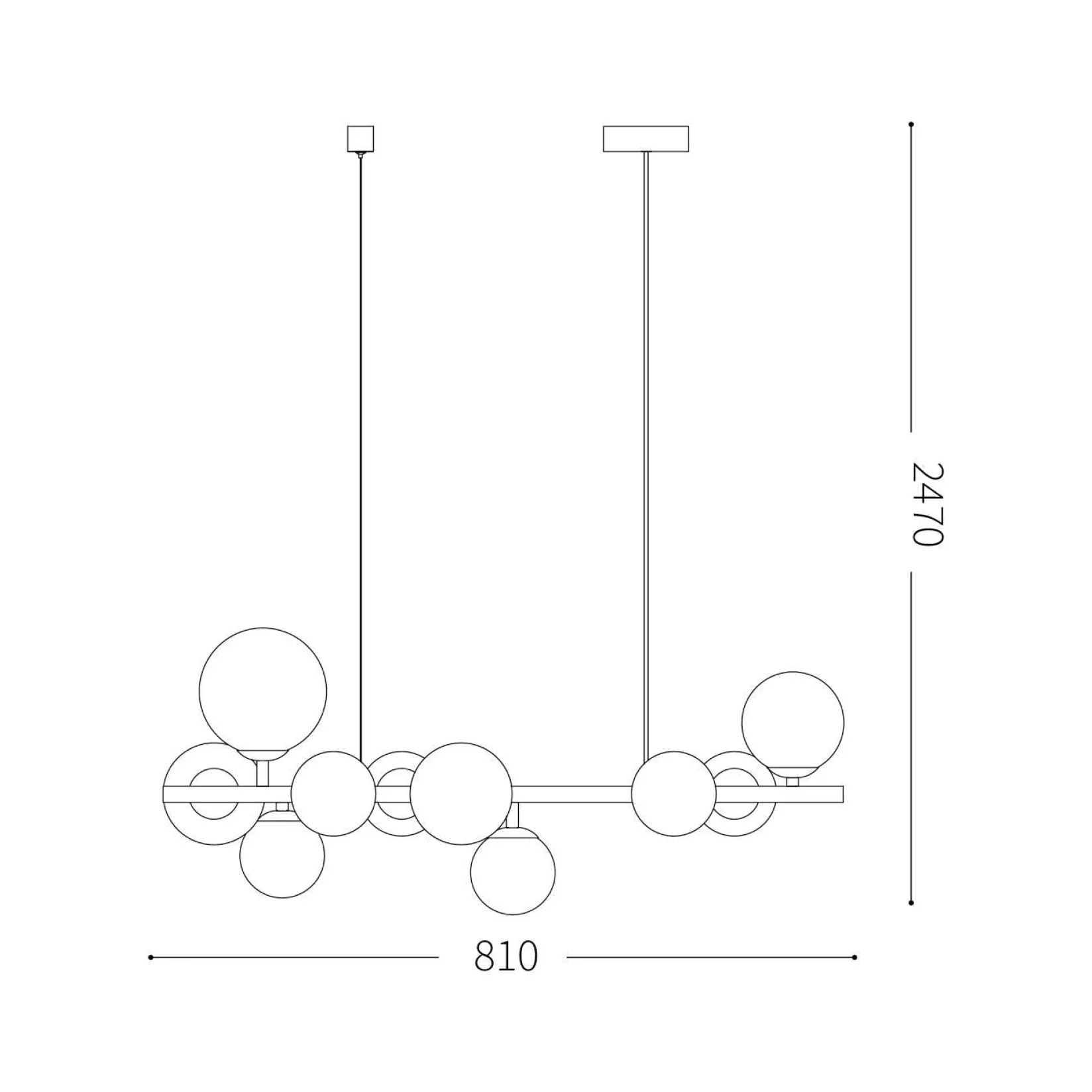 Perlage 10 | satin brass