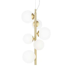 Perlage 6 | satin brass