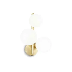 Perlage wall | satin brass