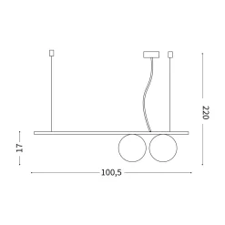 Perline 3 | brass