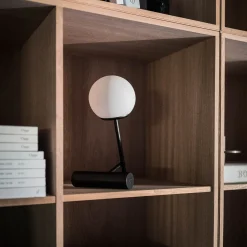 Phare portable table lamp | burned red