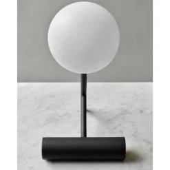 Phare portable table lamp | burned red