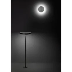Pik 160 wall | black anodized aluminium