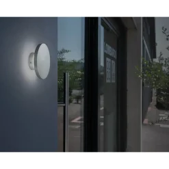 Pik 160 wall | grey anodized aluminium