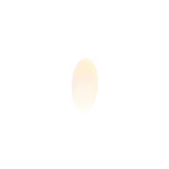 Plas oval recessed | plater white