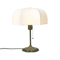 Poem table lamp | white/grass green