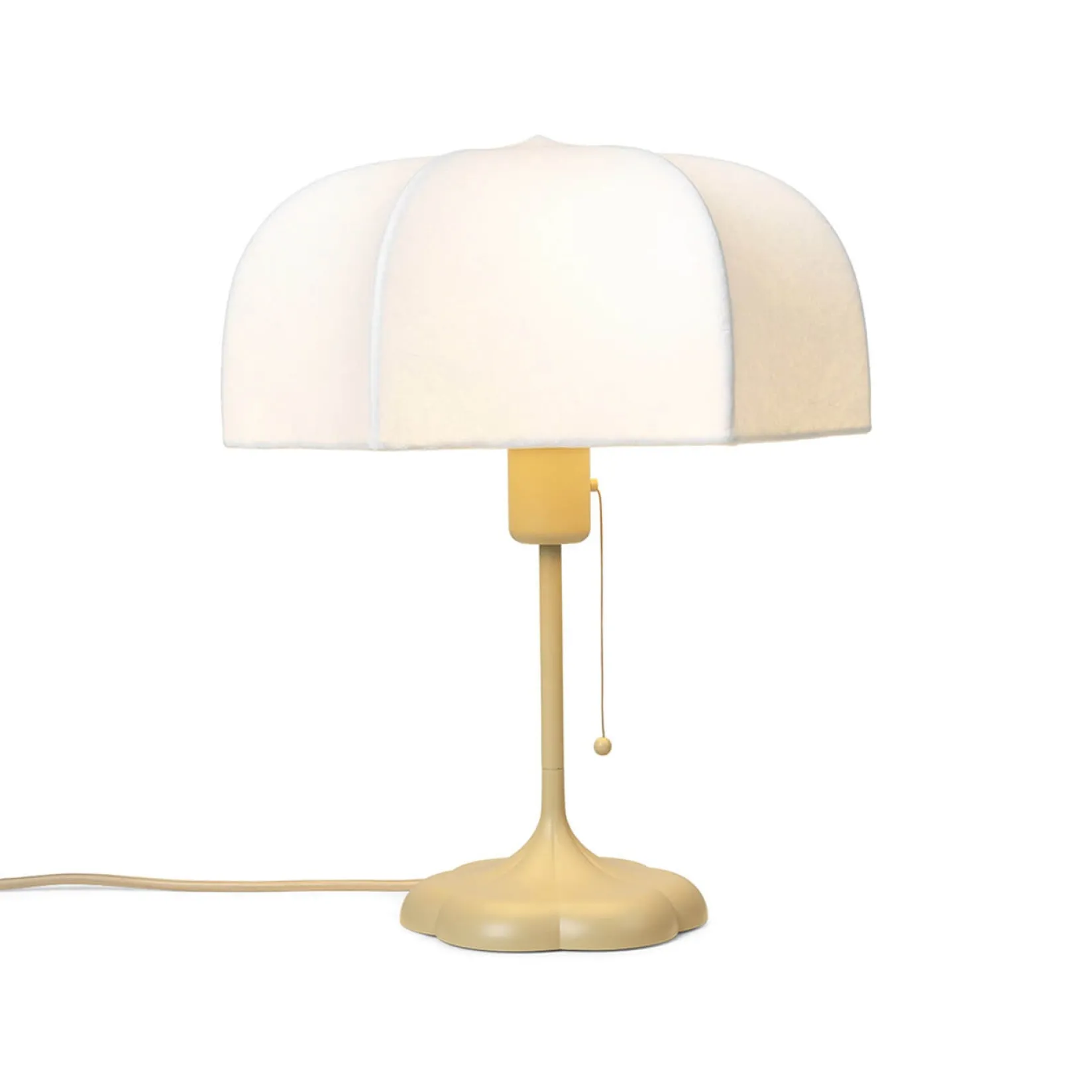 Poem table lamp | white/grass green