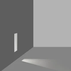 Punt wall recessed trimless IP65 | white