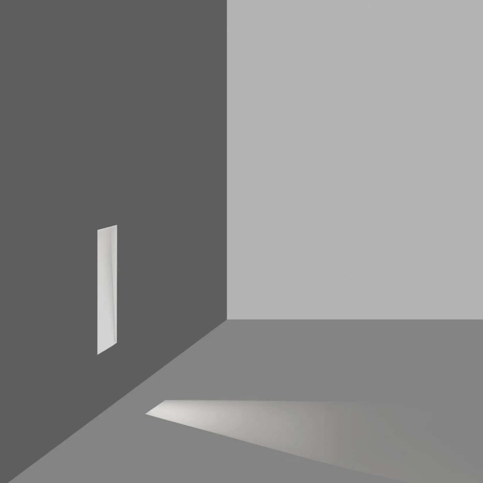 Punt wall recessed trimless IP65 | white
