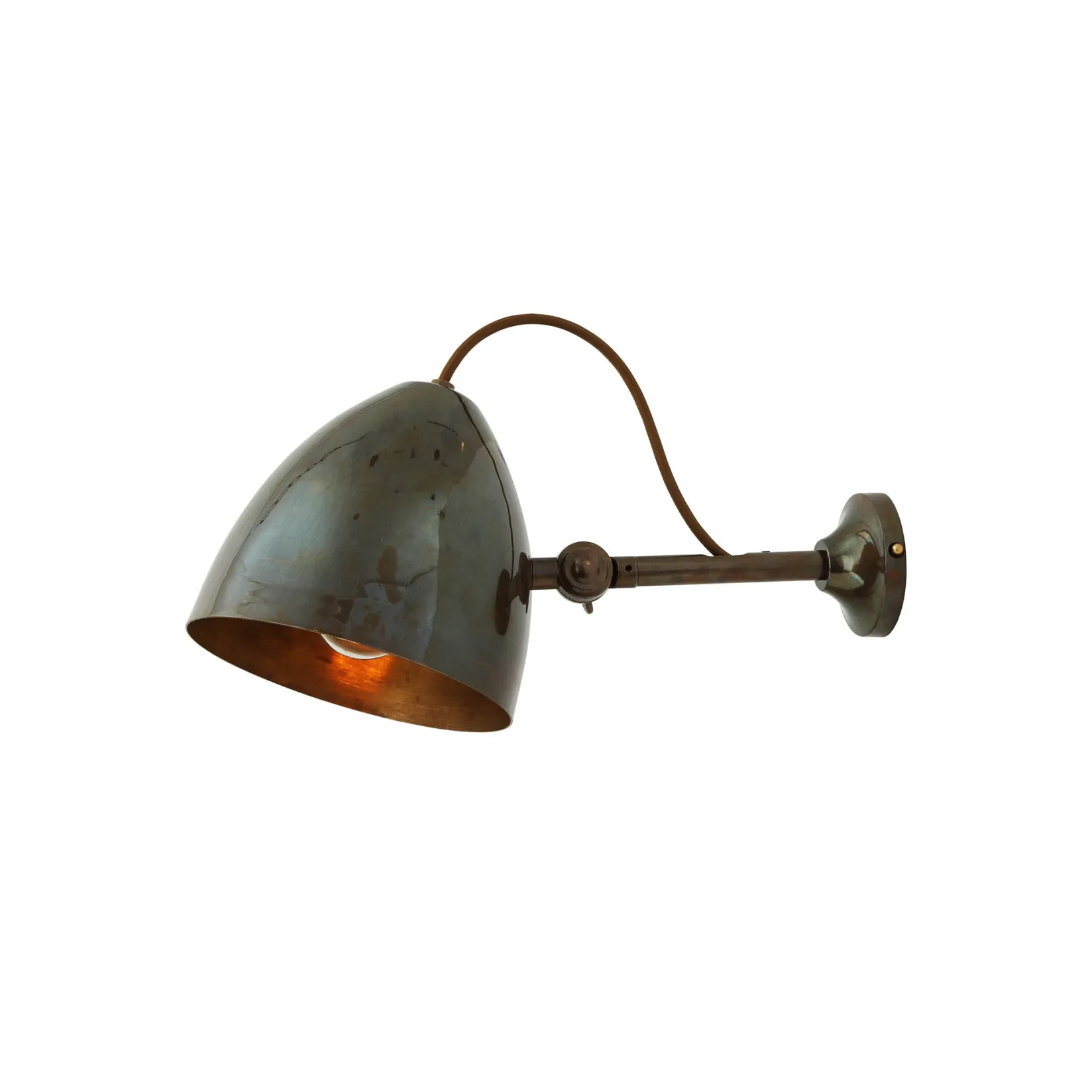Quito wall adjustable | polished brass