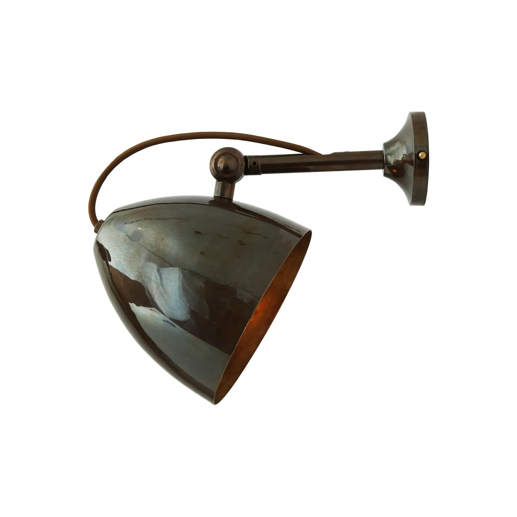 Quito wall adjustable | polished brass