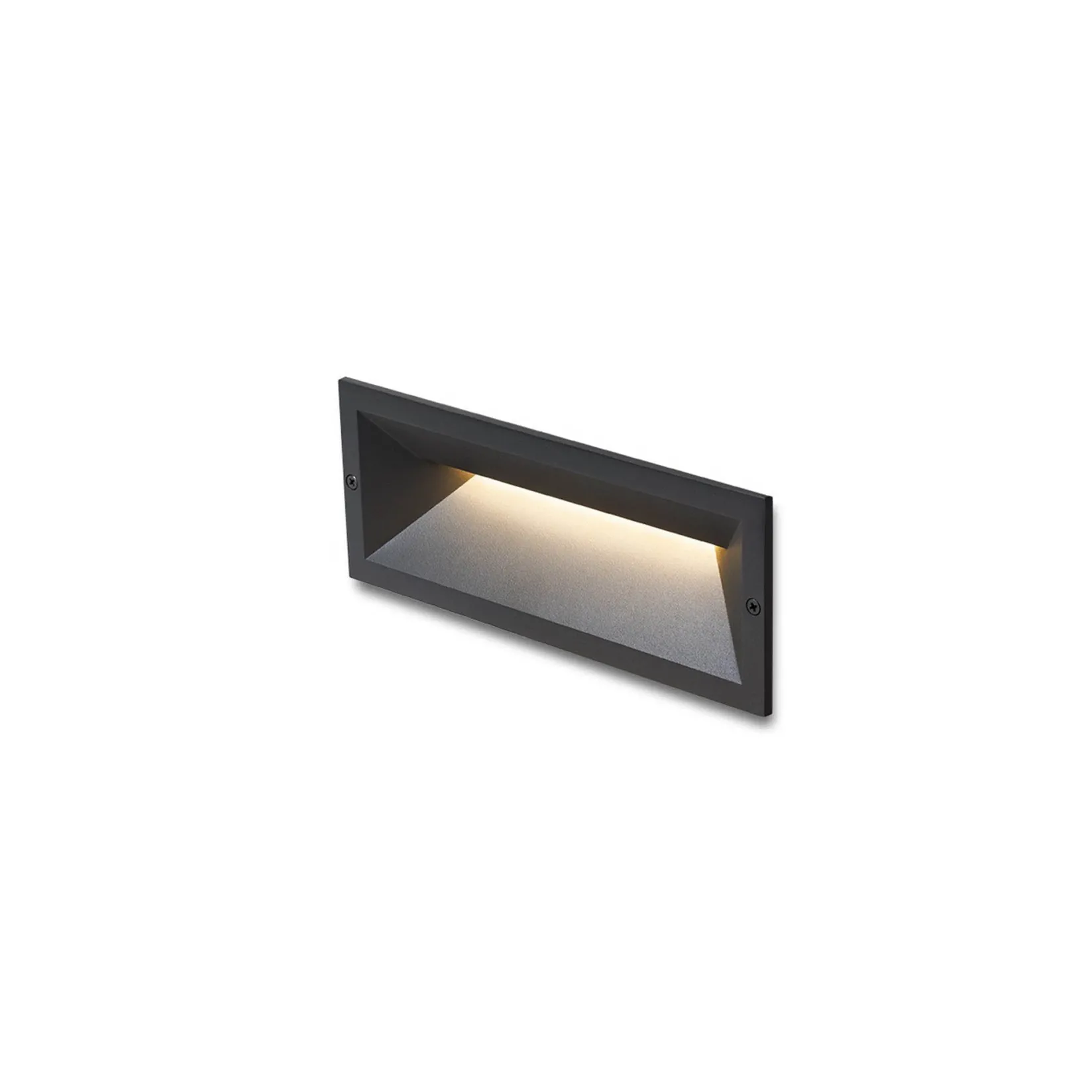 Ragg wall recessed IP65 | black