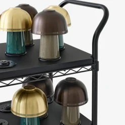 Raku SH8 portable | beige grey & bronzed