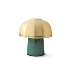Raku SH8 portable | blue green & brass
