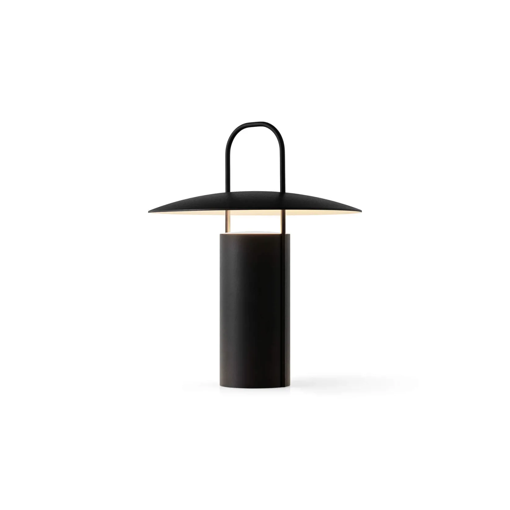 Ray portable table lamp | black