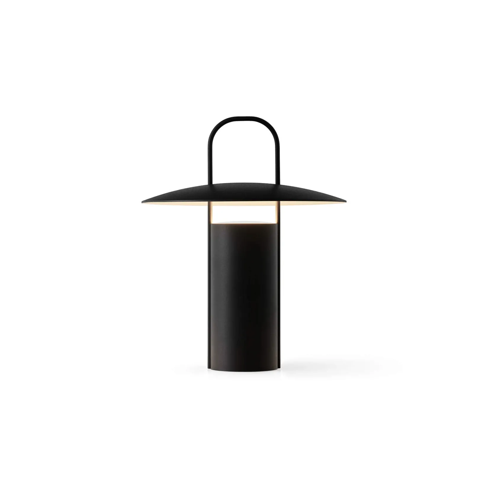Ray portable table lamp | black