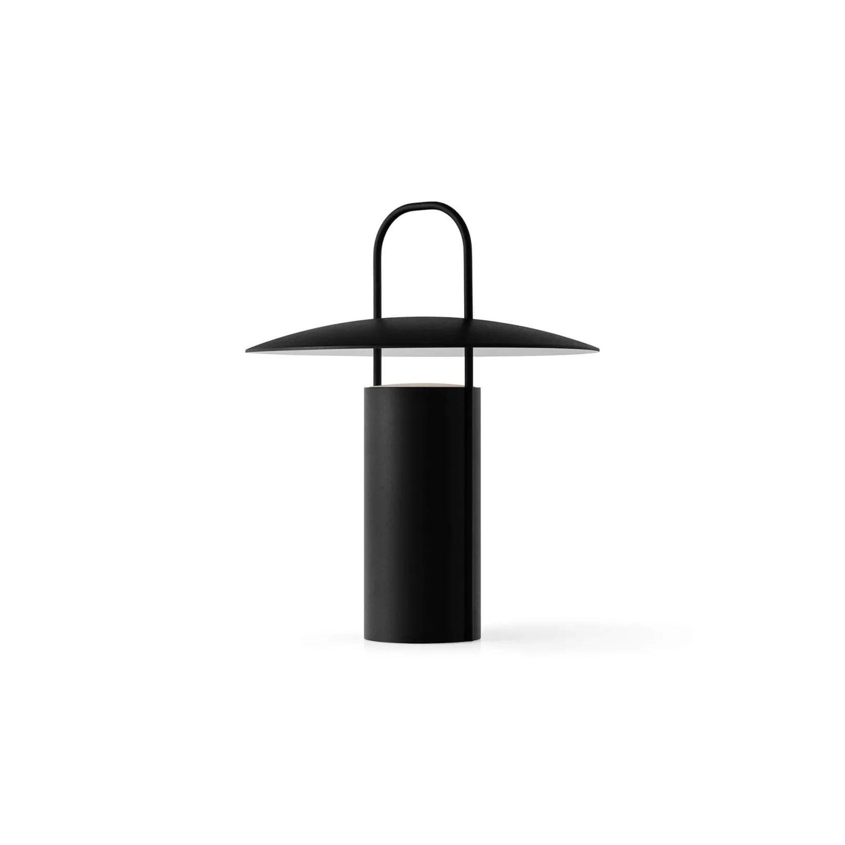 Ray portable table lamp | matte dusty green