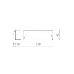 Rep wall recessed IP65 | white