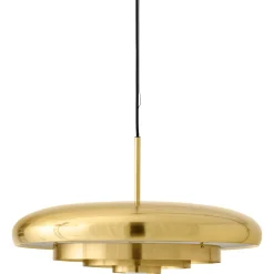 Resonant pendant | polished brass