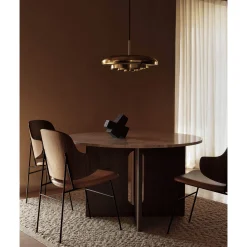 Resonant pendant | polished brass