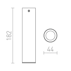 Riga tube 38 | black