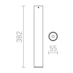 Riga tube 38 | white