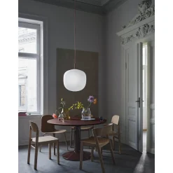 Rime pendant lamp ⌀12-⌀45 | deep red