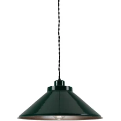 Rio coloured brass pendant 38cm | vanilla cream