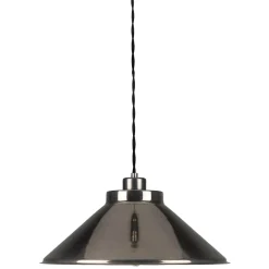 Rio coloured brass pendant 38cm | vanilla cream