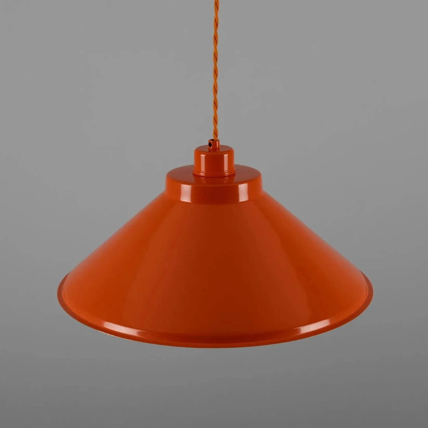 Rio coloured brass pendant 38cm | vanilla cream
