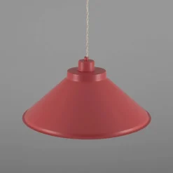 Rio coloured brass pendant 38cm | vanilla cream