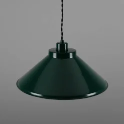 Rio coloured brass pendant 38cm | sapphire blue