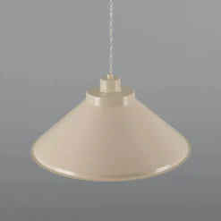 Rio coloured brass pendant 38cm | sapphire blue