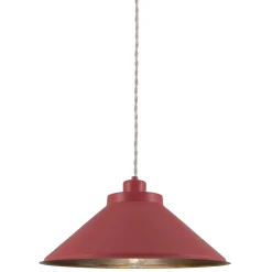 Rio coloured brass pendant 38cm | sapphire blue