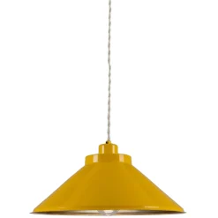 Rio coloured brass pendant 38cm | sapphire blue