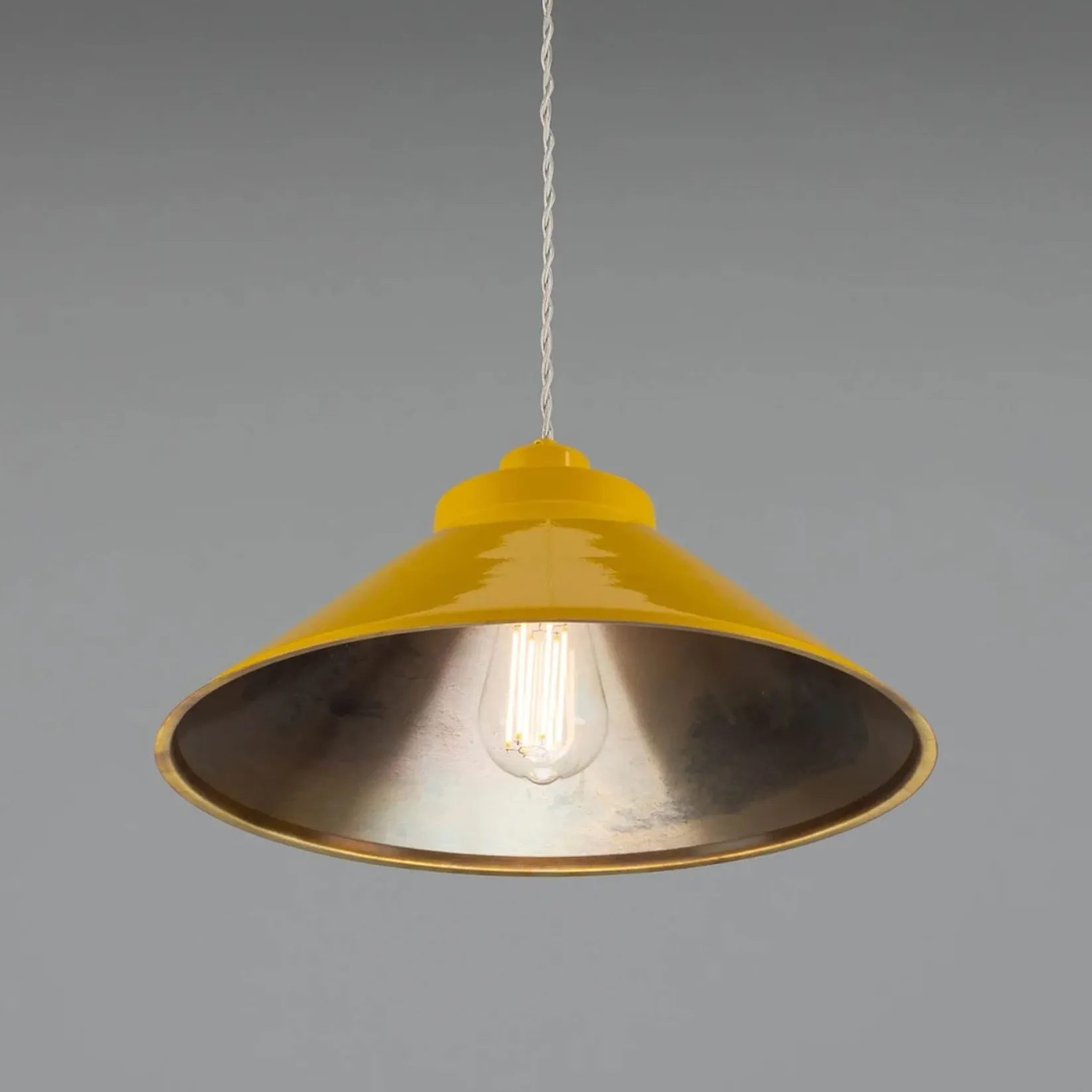 Rio vintage pendant 38cm | antique brass