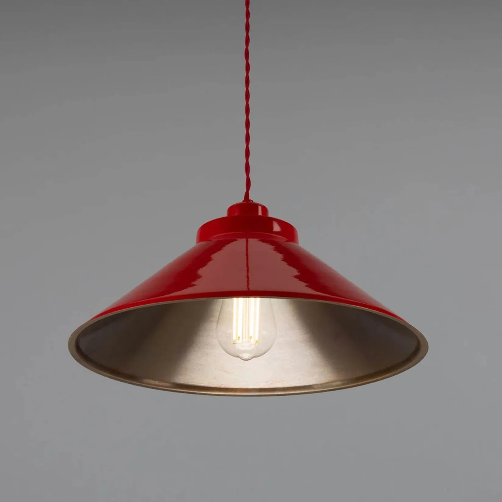 Rio vintage pendant 38cm | antique brass