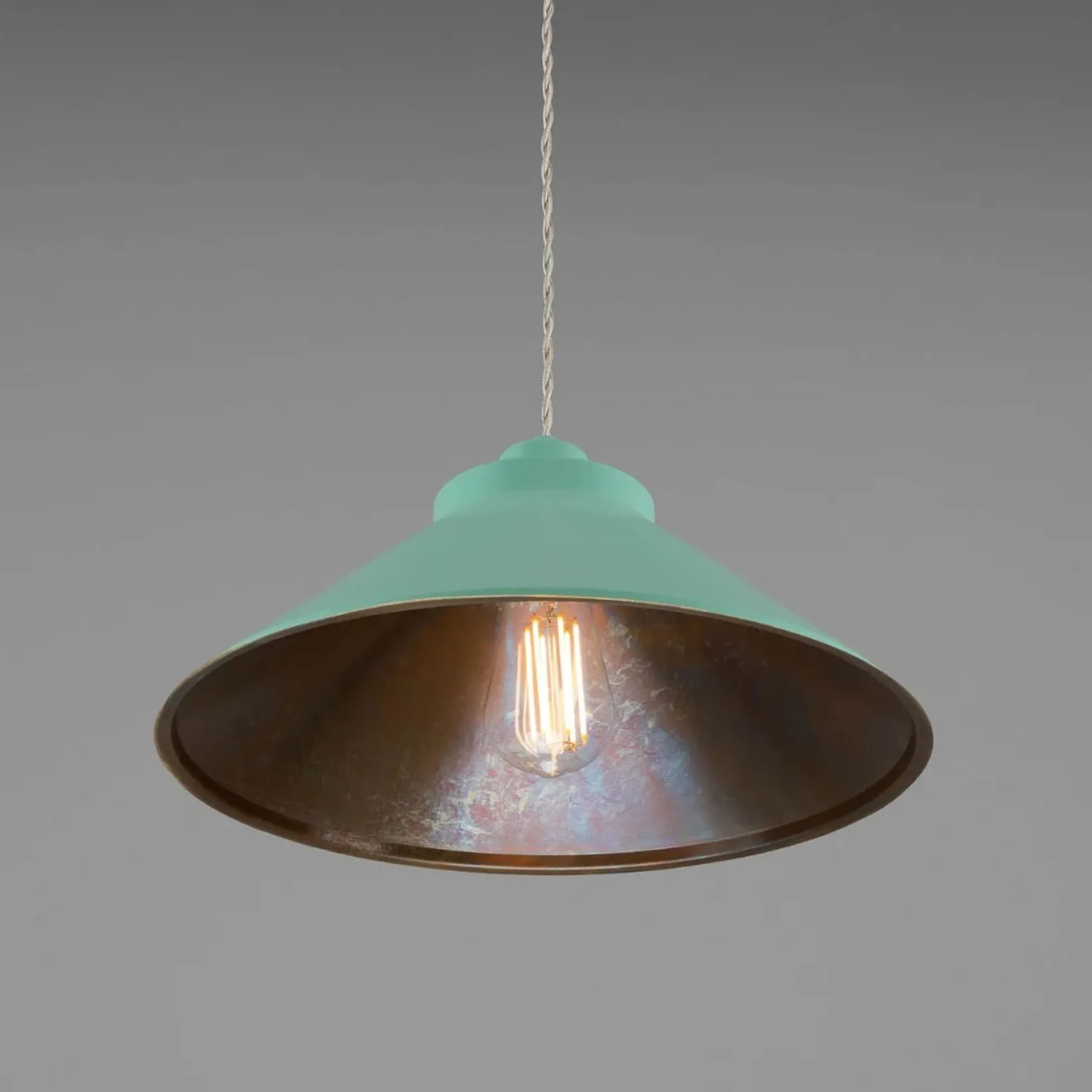 Rio vintage pendant 38cm | antique brass