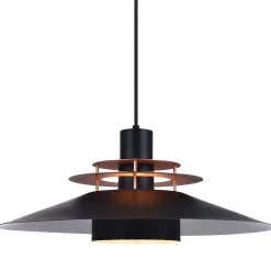 Rivoli 50 | black and brushed copper