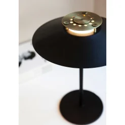 Rivoli t | black and brushed copper